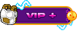 VIP+ rank badge