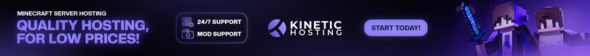 Kinetic Hosting - quality hosting for low prices, 24/7 support, mod support